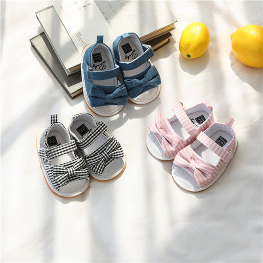 Cute Bow Knot Sandals for 20-24 inch Reborn Dolls