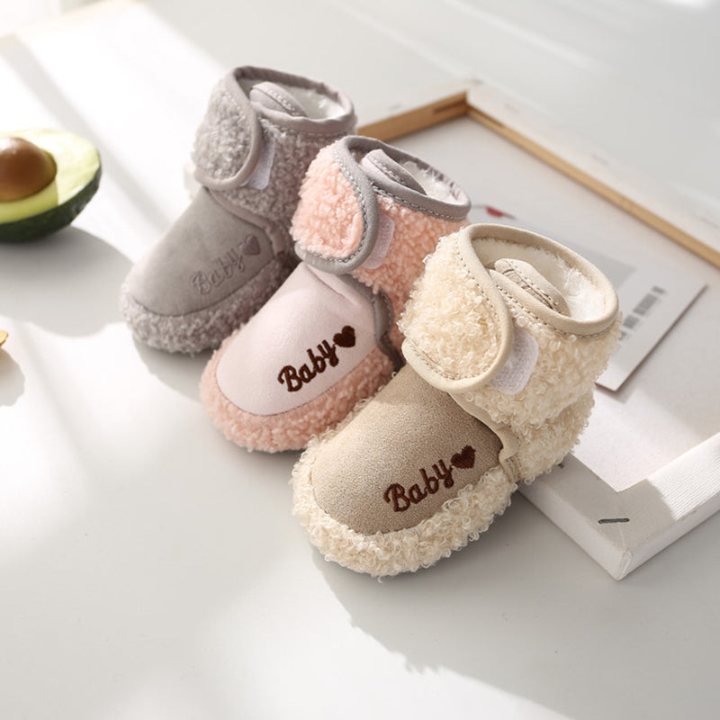 Soft Plush Sole Shoes for 20-24 inch Reborn Dolls