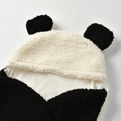 Cartoon Panda Sleeping Bag for Reborn Dolls from 16 to 24 inches