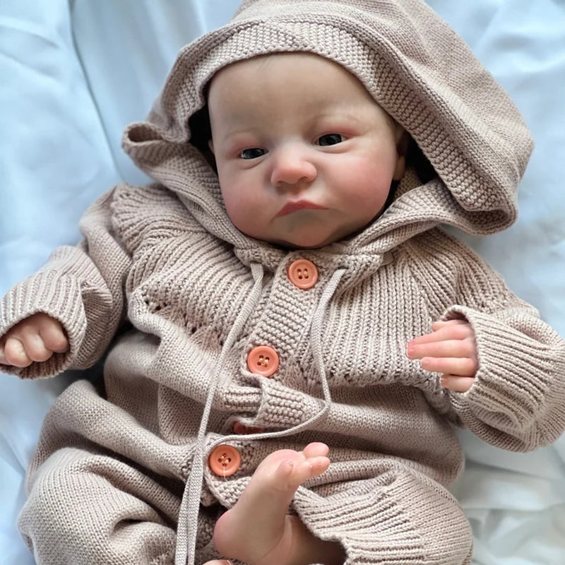 Daphne 18 Inch Lifelike Open Eyes Reborn Dolls Girls/Boys