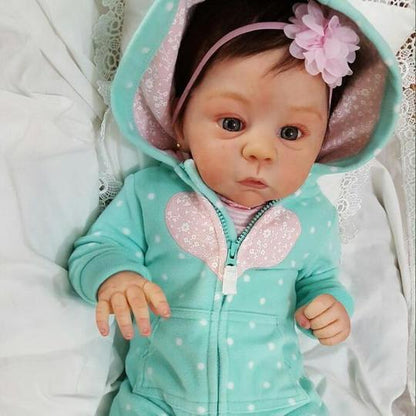 21 inch Gloria Silicone Reborn Doll Toy